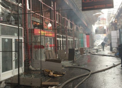 Пожар на Барабашово потушен, есть пострадавшие от дыма