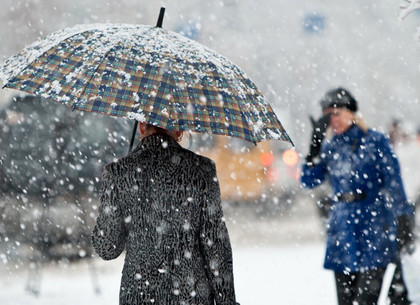 Завтра днем в Харькове - мокрый снег