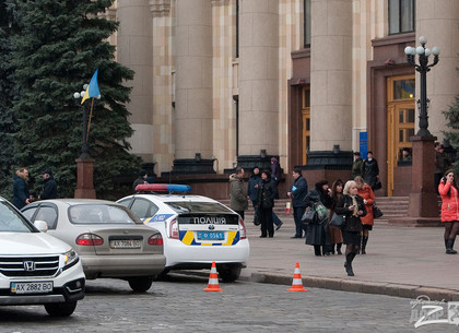 В Харьковской обладминистрации взрывчатку не нашли
