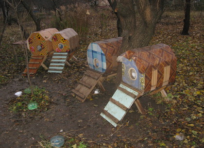 В Пятихатках в Харькове есть кошачий город (ФОТО)