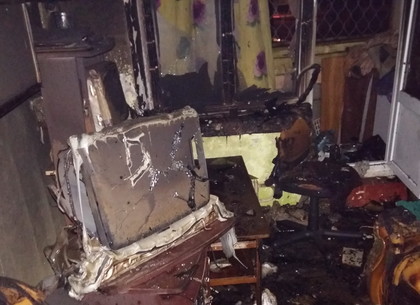 На Салтовке горела многоэтажка. Погибла пенсионерка, пожарные спасли 8-летнего ребенка