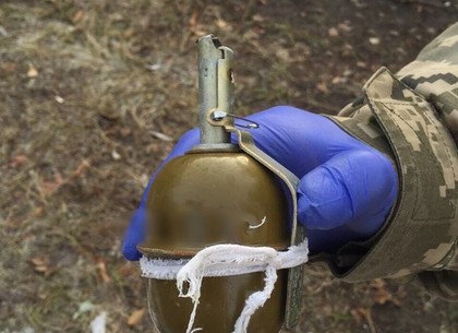 Задержан диверсант, оставивший гранату возле Киевского райсуда (ВИДЕО)