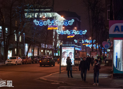 Харьков засиял новогодними огнями (ФОТО)
