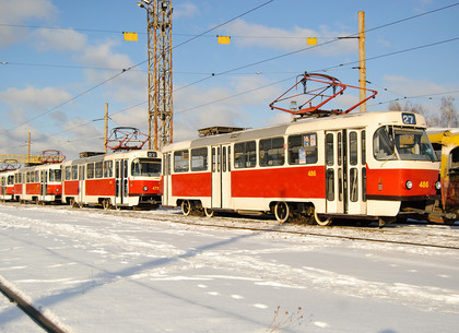 В Харькове ремонтируют трамваи