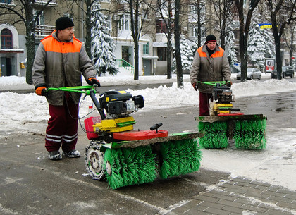 Уборка снега в Харькове