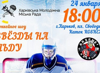 В центре Харькова под открытым небом будут играть в хоккей