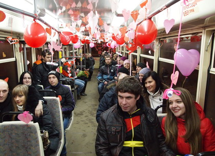 По Харькову вновь будет курсировать «Трамвай влюбленных»