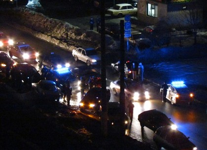Избиение таксиста и погоня на Салтовке: грузин поймали копы и друзья-водители (ФОТО)