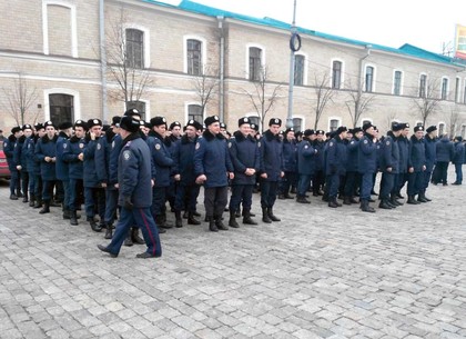 На главной площади Харькова - сотни полицейских (ФОТО)