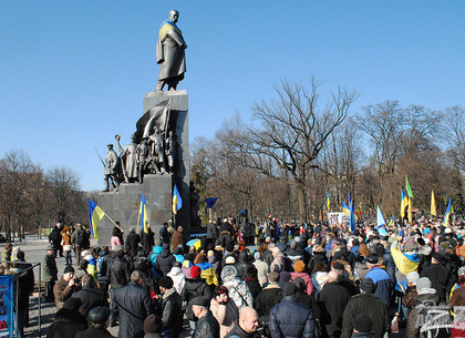 В Харькове прошли мероприятия в память о Героях Небесной сотни (ФОТО)