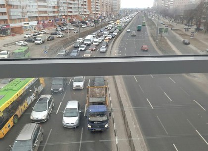 Причина огромной пробки на проспекте Гагарина (ФОТО, ВИДЕО)