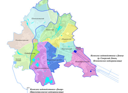 «Харьковводоканал» показал, какая вода поступает в каждый район города (Карта)