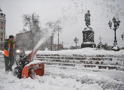 Московский снегопад не наш – харьковские синоптики