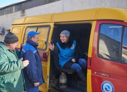 Выездные кассы Водоканала работают в трех районах Харькова