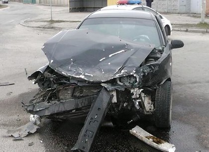 В ДТП на Кибальчича пострадал водитель (ФОТО)