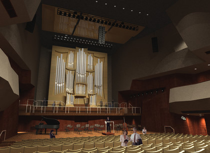 Музыканты уже готовят программу к открытию органного зала