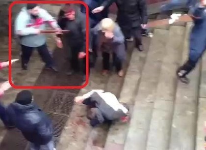 В Харькове посадили в СИЗО пророссийского активиста, который избивал евромайдановцев палкой (ФОТО)