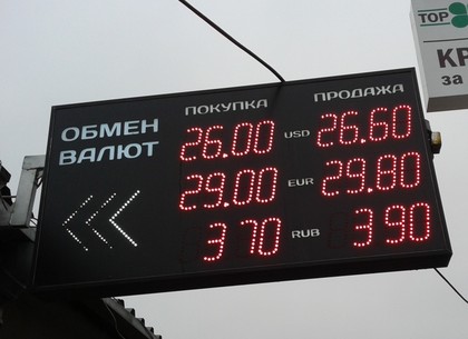 Курсы валют в Харькове и Украине на 25 марта