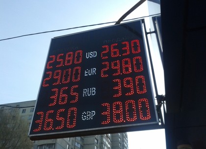 Курсы валют в Харькове и Украине на 31 марта