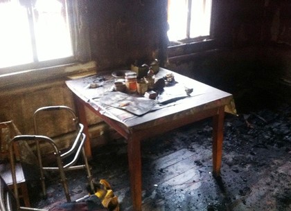На пожаре под Харьковом погибли две женщины (ФОТО)