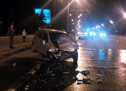 На проспекте Гагарина пьяный на Chevrolet врезался в «ВАЗ» (ФОТО)