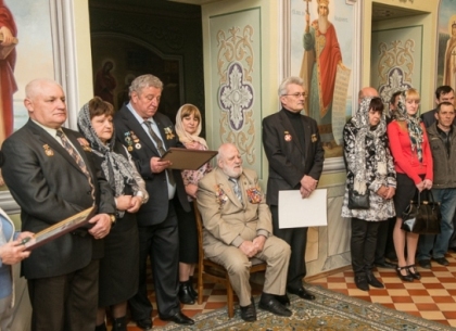Харьковские чернобыльцы получили награды Украинской Православной Церкви (ФОТО)