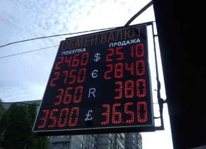 Курсы валют в Харькове и Украине на 27 апреля