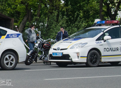 В районе Сокольников стреляли в мотоциклиста