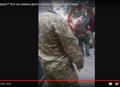 Стрельбу в воздух 9 мая в центре Харькова открыл замглавы облуправления полиции (ВИДЕО)