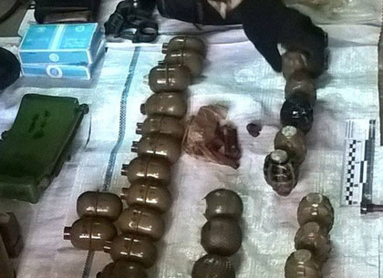 Харьковчанин торговал оружием из зоны АТО (ФОТО, ВИДЕО)