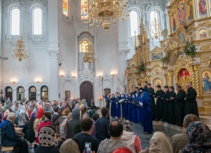 В храме Жен-Мироносиц состоялась хоровая Пасхалия (ФОТО)