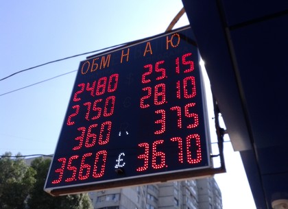 Курсы валют в Харькове и Украине на 25 мая