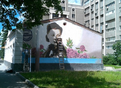 Новое граффити с Шульженко появится в Харькове на старом месте (ФОТО)