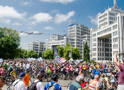 Харьковский велодень собрал рекордное количество участников (ФОТО, ВИДЕО)