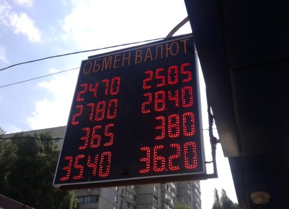 Курсы валют в Харькове и Украине на 6 июня