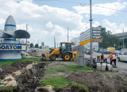 В районе «Турбоатома» на месяц ограничат движение транспорта