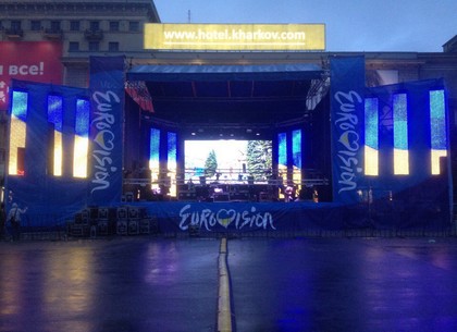 Харьковчанам показали сцену, на которой пройдет битва за проведение Евровидения-2017 (ФОТО)