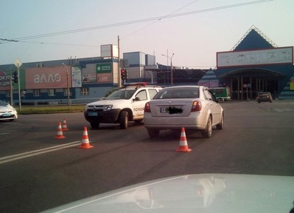 Харьковские копы опять попали в ДТП. На сей раз – на Московском проспекте (ВИДЕО)