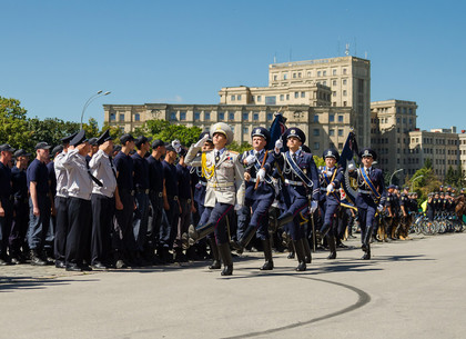 День Национальной полиции на площади Свободы