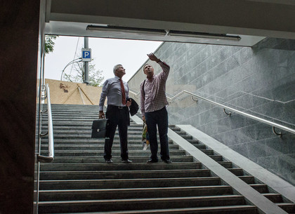 Ремонт пешеходного выхода на станции метро «Университет» подходит к завершению