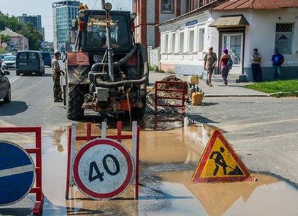 За двое суток бригады «Харьководоканала» устранили 25 порывов на водопроводе
