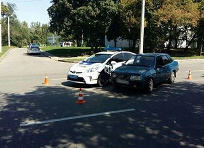 Полицейский Prius опять попал в аварию (Обновлено,ФОТО)