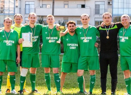 Команда городского совета выиграла областной турнир по футзалу (ФОТО)