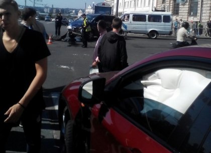 ДТП на «Градуснике»: один водитель попал в больницу (ФОТО)