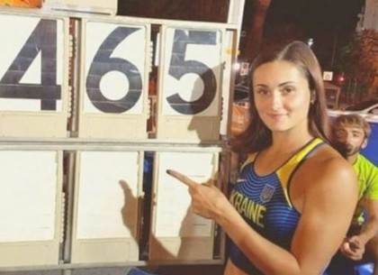 Харьковчанка установила рекорд Украины в прыжках с шестом