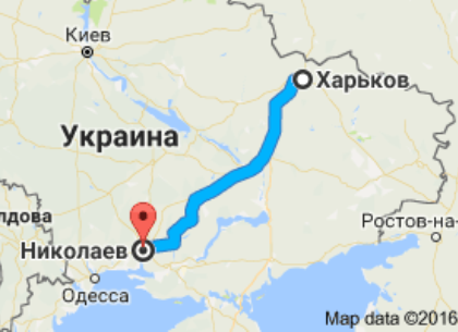 Из Харькова в Николаев можно будет доехать ночью