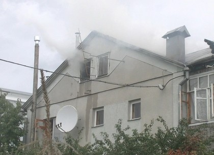 На Горбановской горел частный дом (ФОТО)