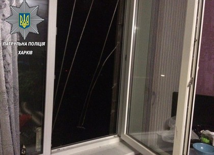 На Салтовке пытались ограбить квартиру через окно (ФОТО)