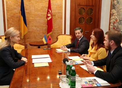 Договоренности о сотрудничестве Харьковщины с Республикой Албания дали первые результаты