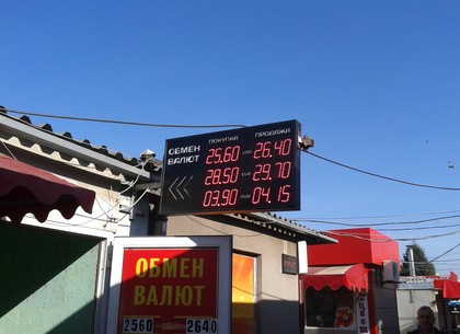 Курсы валют в Харькове и Украине на 3 октября